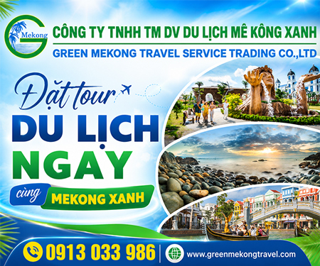 Công Ty TNHH Thương Mại Dịch Vụ Du Lịch Mê Kông Xanh