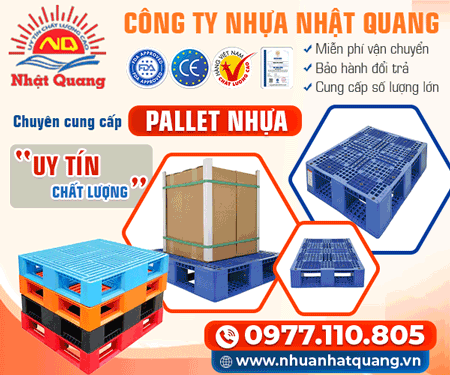 HợP TÁC XÃ CÔNG NGHIệP NHậT QUANG - PALLET NHựA