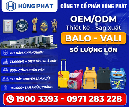 Công Ty Cổ Phần Hùng Phát - Balo laptop