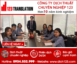 Công Ty TNHH Đào Tạo Công Nghệ Dịch Thuật Chuyên Nghiệp 123 Việt Nam