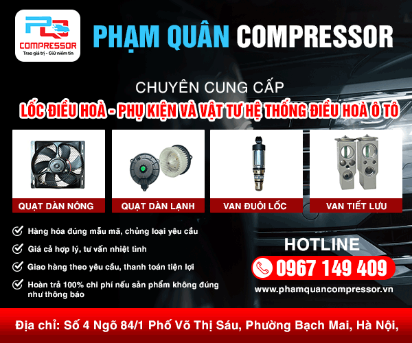 CÔNG TY TNHH PHạM QUÂN COMPRESSOR - Số 1 BAN