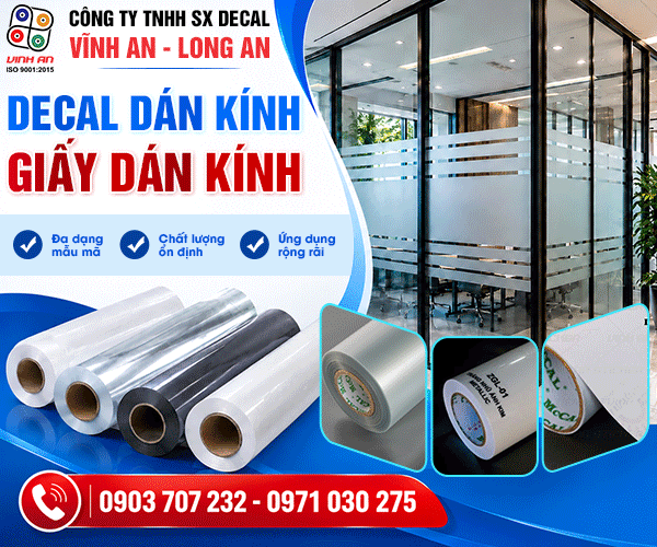 CÔNG TY TNHH SX DECAL VĩNH AN – LONG AN