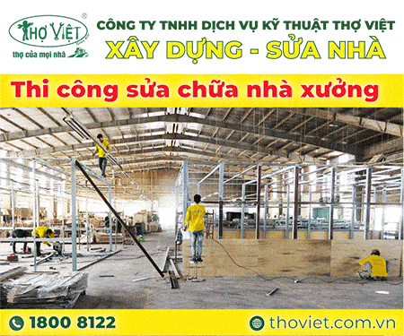 CÔNG TY TNHH DịCH Vụ Kỹ THUậT THợ VIệT - BảO TRÌ NHÀ XưởNG