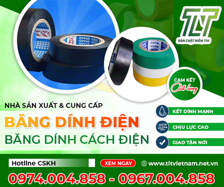 CÔNG TY TNHH SảN XUấT VÀ THươNG MạI TLT VIệT NAM - BăNG DÍNH đIệN