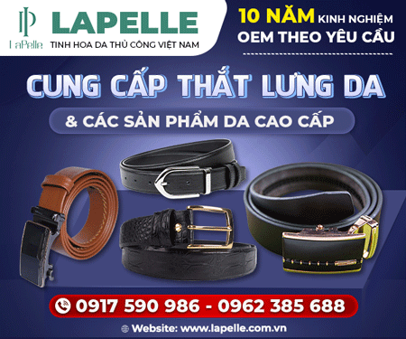 CÔNG TY Cổ PHầN LA PELLE - THắT LưNG DA