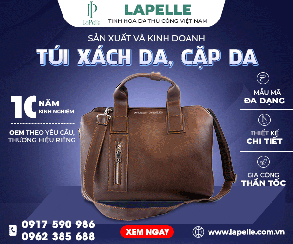 CÔNG TY Cổ PHầN LA PELLE - TÚI XÁCH DA