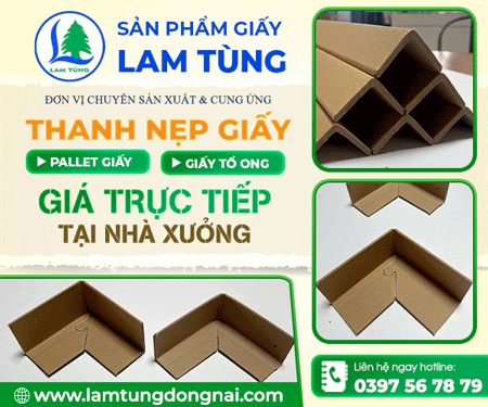 Công Ty TNHH Sản Xuất Thương Mại Dịch Vụ Lam Tùng - Thanh nẹp giấy