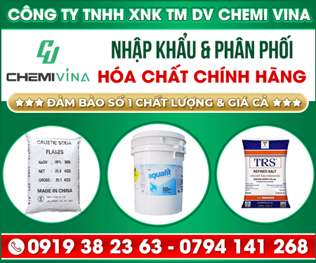 Công Ty TNHH XNK TM DV Chemi Vina - Hóa chất công nghiệp