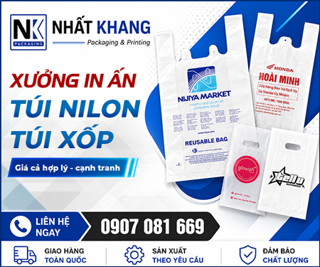 Công Ty TNHH Sản Xuất & In ấn Bao Bì Nhất Khang - In túi nilon