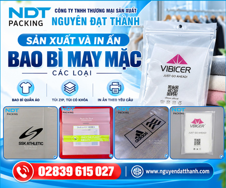 CÔNG TY TNHH THươNG MạI SảN XUấT NGUYÊN ĐạT THÀNH - BAO BÌ MAY MặC
