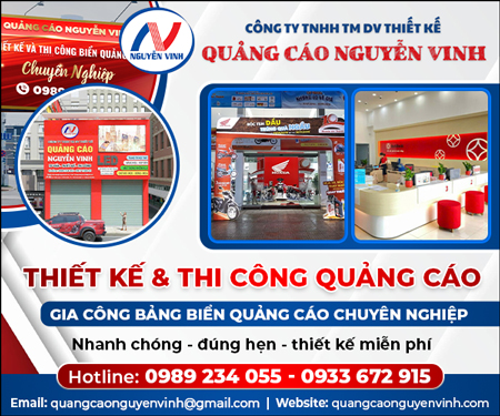 CÔNG TY TNHH THươNG MạI DịCH Vụ THIếT Kế QUảNG CÁO NGUYễN VINH