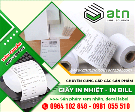 Công Ty TNHH Thương Mại An Thịnh Nguyên - Giấy in nhiệt