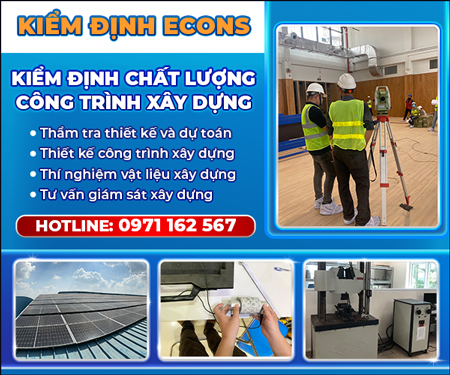 CÔNG TY Cổ PHầN Tư VấN THIếT Kế VÀ KIểM ĐịNH XÂY DựNG ECONS