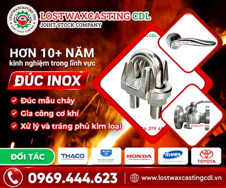 CÔNG TY Cổ PHầN ĐÚC LOSTWAXCASTING CDL