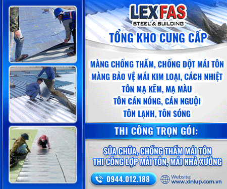 CÔNG TY TNHH LEXFAS - TÔN Mạ KẽM