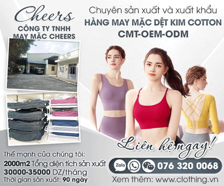 CÔNG TY TNHH MAY MặC CHEERS