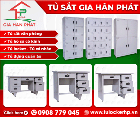 Công Ty TNHH Thương Mại Dịch Vụ Sản Xuất Tủ Sắt Gia Hân Phát