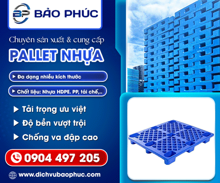 CÔNG TY TNHH SảN XUấT VÀ DịCH Vụ BảO PHÚC - PALLET NHựA