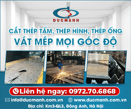 Công Ty TNHH Sản Xuất Và Thương Mại Đức Mạnh - Cắt laser