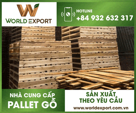 Công Ty TNHH Xuất Khẩu Thế Giới - Pallet gỗ