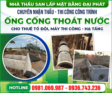 CÔNG TY TNHH XÂY DựNG VÀ SAN LấP MặT BằNG ĐạI PHÁT