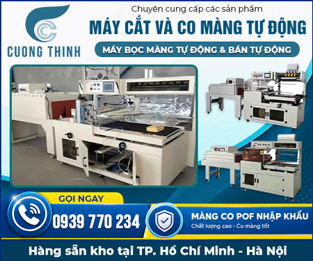 Công Ty TNHH Thiết Bị Điện Và Bao Bì Cường Thịnh - Máy co màng