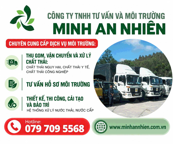 CÔNG TY TNHH Tư VấN VÀ MÔI TRườNG MINH AN NHIÊN