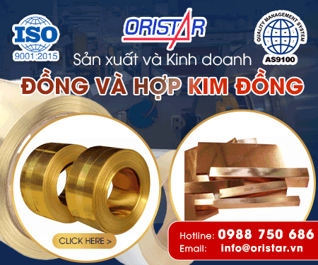 Công Ty Cổ Phần Oristar - Đồng thau