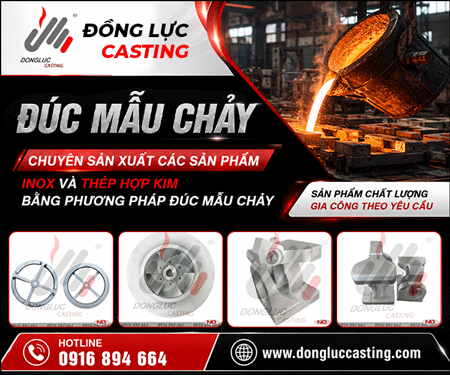 Công Ty Cổ Phần Cơ Khí Đồng Lực - Đức mẫu chảy