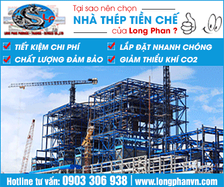 Công Ty TNHH Sản Xuất - Thương Mại - Dịch Vụ Long Phan-Nhà Thép Tiền Chế
