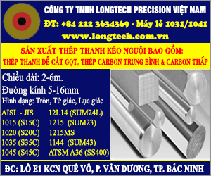 Công Ty TNHH Longtech Precision Việt Nam - Thép