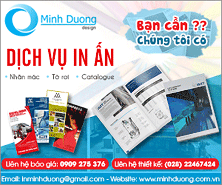 Xưởng In Minh Dương-CÔNG TY TNHH TIN HỌC MINH DƯƠNG