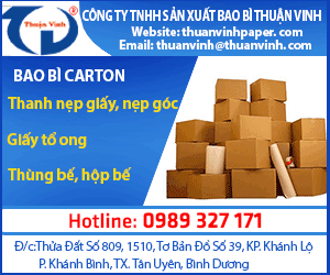 Công Ty TNHH Sản Xuất Bao Bì Thuận Vinh - pallet giấy