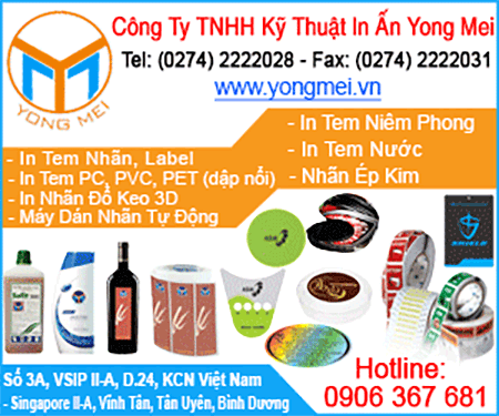 Công Ty TNHH Nhãn Mác Yong Mei